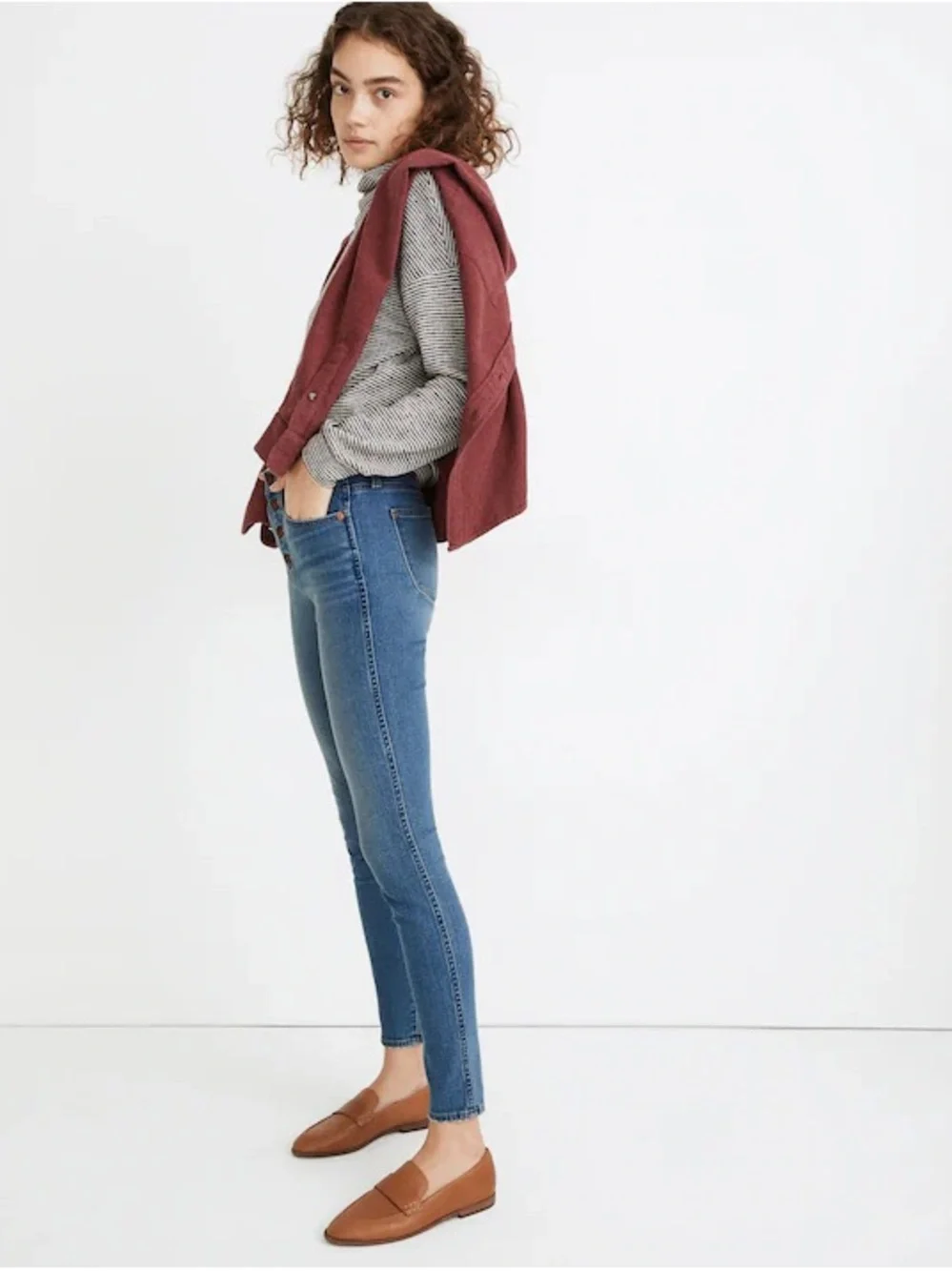 Madewell High rise Skinny Jeans in Dewitt